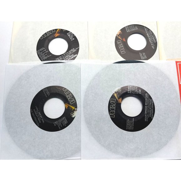 Charley Pride Country Records 45 RPM Lot 12 Different Records - Picture 5 of 6